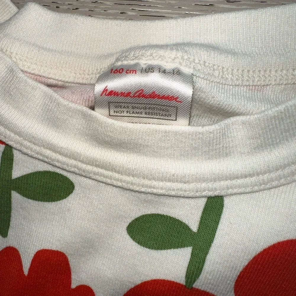 Hanna Andersson Tulip Long John Pj Pajama Set Size 14-16